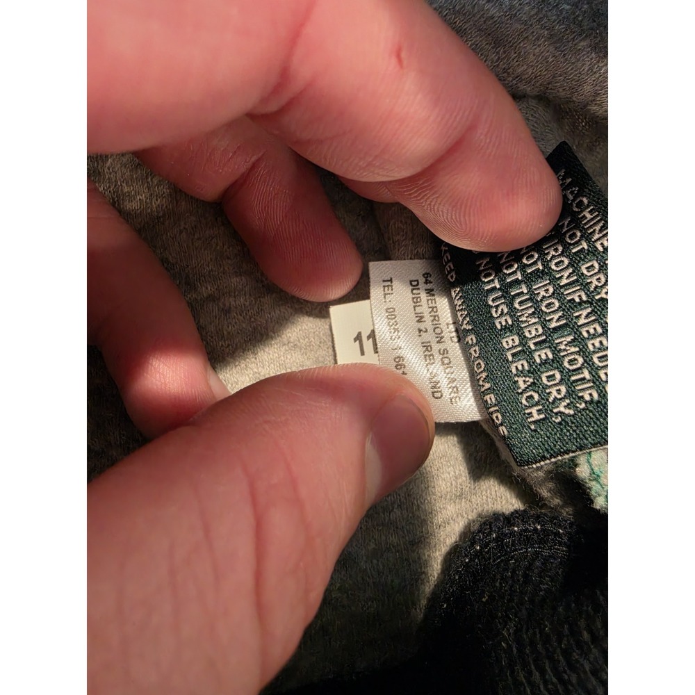 Notre Dame Irish Womens XHeritage Collection By Lansdowne LS Quilted Sweater - Picture 6 of 10